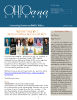 Oct 2022 Ohioana Newsletter